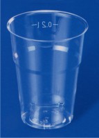 Crystal cup, 0,2 l, 73 mm diameter